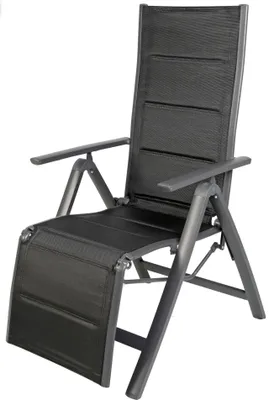 Produktbild von Relaxsessel Gartensessel Comfort Gestell Aluminium anthrazit