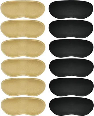 Produktbild von 4 Paar Fersenpolster für Damen und Herren, Fersenkissen für zu große Schuhe, selbstklebende Fersenpolster für lockere Schuhe – Linderung von Fersenschmerzen, Ballenzehen, Hornhaut und Blasen