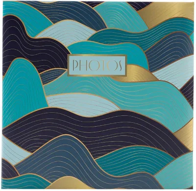 Produktbild von Exacompta Fotoalben Ocean 22,5x22 cm 200 Fotos 10x15 cm 6 Stück