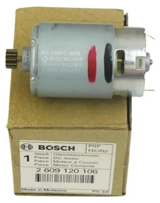 Zdjęcie produktu dla Silnik Bosch 2609120106 do modelu PSR 12 VE-2, oryginalny (2609120081)