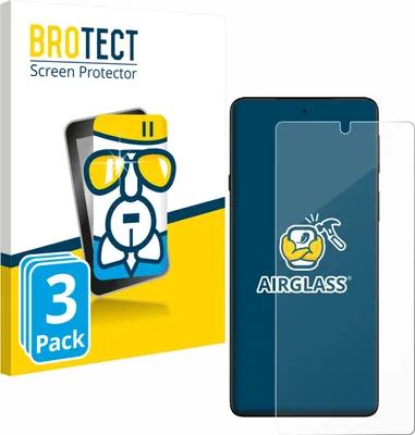 Produktbild von 3x BROTECT Schutzglas für Motorola Edge 20 Schutzfolie Panzer Folie Glas Display Schutz klar