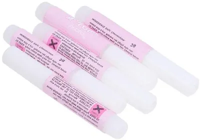 Produktbild von Famanu Nagelkleber Set - 50 Mini-Fläschchen in Pink