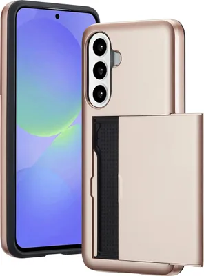 Immagine prodotto di imoshion Cover posteriore con scomparto per carte Samsung Galaxy A36 / A56 - Oro rosa