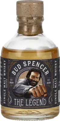 Produktbild von Bud Spencer THE LEGEND Single Malt RAUCHIG 49% Vol. 0,05l