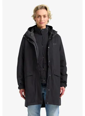 Produktbild von Jack Wolfskin Damen Winterjacke Winterdune 3IN1 Coat W Schwarz XL