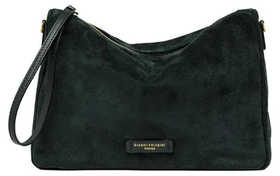 Immagine prodotto di gianni chiarini borse ba10225 nora pouch velvet green dim.30x20x5 ai26 taglia:uni