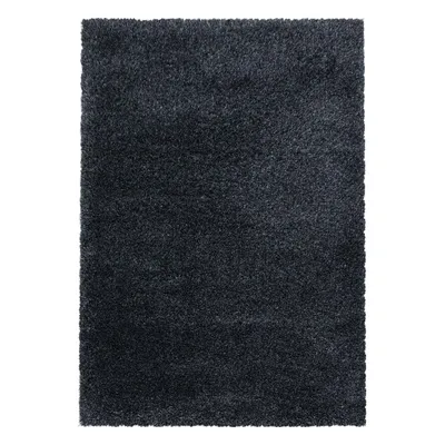 Produktbild von Hochflor Teppich FLUFFY Anthrazit 60 x 110 cm