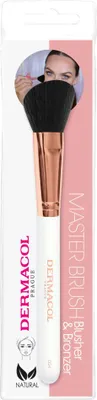 Produktbild von Dermacol Blush & Bronzer Brush Pinsel zum Auftragen von Rouge D54 Rose Gold