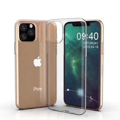 Produktbild von Mobigear Ultra-dünne, transparente Schutzhülle für das iPhone 11 Pro – Flexible TPU-Hülle – Transparent