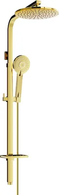 Produktbild von Mexen Q40 Duschsäule, Gold - 798404095-50