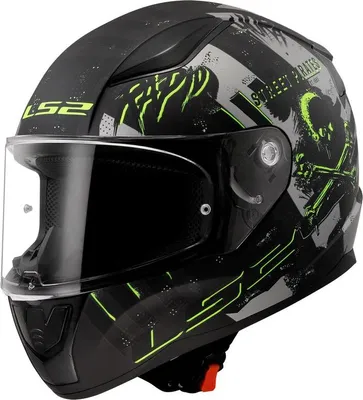Zdjęcie produktu dla Kask Ls2 Ff353 Rapid Ii Pirates Matt Titaniuim Rozm S (55-56)