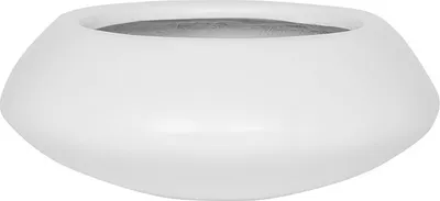 Produktbild von Keramiktöpfe Pflanzgefäß Tara Mattweiß D 30 cm H 12 cm