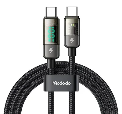 Obrázek produktu pro Mcdodo CA-3610, 1,2 m, USB C, USB C, Černá