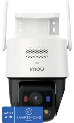 Produktbild von Imou Titan Pro, IP-Sicherheitskamera, Innen & Außen, Kabellos, Wand, Schwarz, Weiß, Dome