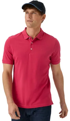 Produktbild von Brax Poloshirt rosa kurze Ärmel normale Passform