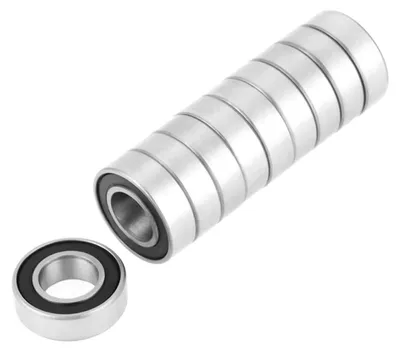 Kugellager 8x16x5 mm, gummiabgedichtet, 688-2RS, 10 Stück