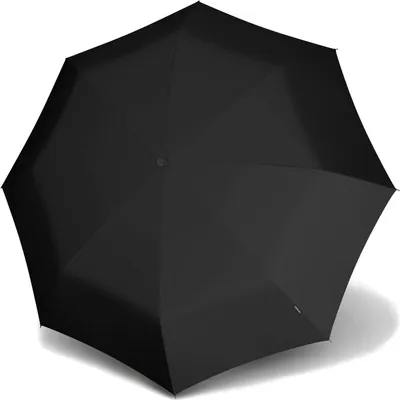 Produktbild von Knirps Stockregenschirm Regenschirm T.760 Stick Automatic Black schwarz