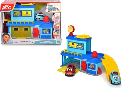 Produktbild von DICKIE ABC Polizeiwache Garagenpolizei