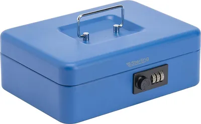 Produktbild von Geldkistje Mit Zahlenkombination - Blau