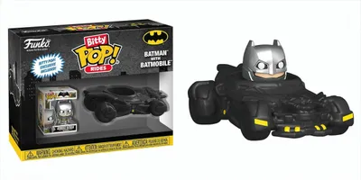 Zdjęcie produktu dla DC Comics Bitty POP! Rides Winylowa Figurka Batman z Batmobilem 2,5 cm