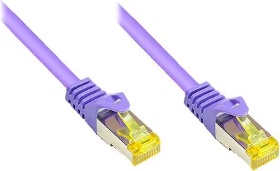 Zdjęcie produktu dla Alcasa 5m Cat7 RJ-45, 5 m, Cat7, S/FTP (S-STP), RJ-45, RJ-45, Fioletowy