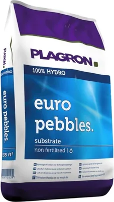 Obrázok produktu pre Plagron Euro Pebbles 10 litrov - Keramické guľôčky pre hydropóniu drenážne ílové granule perlitová zemina