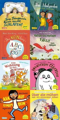 Obrázek produktu pro Pixi-8er-Set 295: Beliebte Autor*innen gratulieren Pixi (8x1 Exemplar), 8 Teile