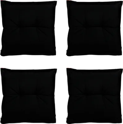 Produktbild von Madison - Sitzkissen Panama schwarz - Ca. 50x50 cm - 4er-Set