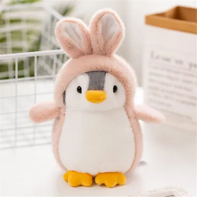 Produktbild von Plüsch Pinguin Kuscheltier - Weiches Kissen 20 cm