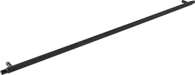 Produktbild von Stangengriff Manor L ø 14mm, LA 640mm, Möbelgriff Breite 694mm, Aluminium/ZN schwarz matt