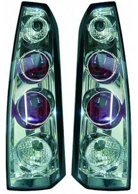 Produktbild von Diederichs Designrückleuchten-Set Meriva, 03-10 Klarglas /Chrom