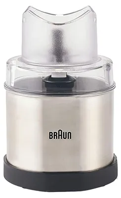 Produktbild von Braun MQ 60 Kaffeemühle Aufsatz Edelstahl