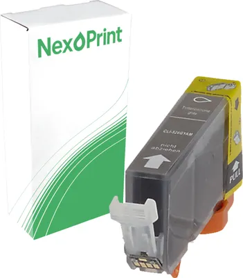 Produktbild von Druckerpatrone kompatibel zu Canon 4544B001 CLI-526GY grau Pixma MG 8250 MG 8240 MG 8150 MG 6250 MG 6150
