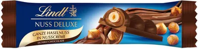Obrázek produktu pro Lindt Nut Deluxe Celá lískooříšková tmavá tyčinka 35g