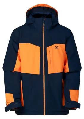 Image de Dare 2B - Veste de ski "Rip It" pour enfants, modèle RG13735 (taille 116), couleur marine/orange