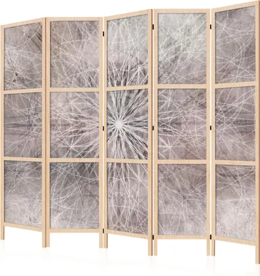 Immagine prodotto di LUMASOUL Paravento monofacciale, paravento divisorio per interni, motivo boho giapponese, 225x172 cm
