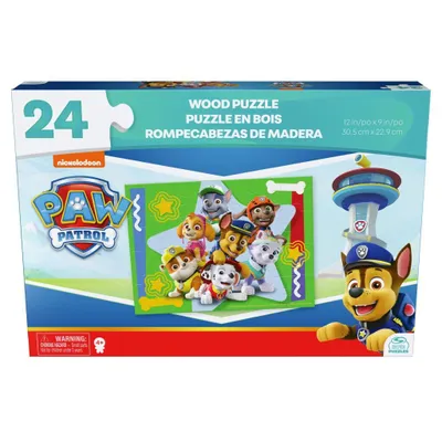 Image de Puzzle en bois Paw Patrol 24 pièces