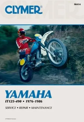 Obrázek produktu pro Yamaha IT125-490 Motorcycle (1976-1986) Service Repair Manual