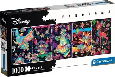 Image de Clementoni 39659 - 1000 Teile Panorama Puzzle - Disney Classic