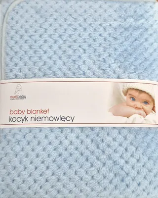 Obrázek produktu pro Duetbaby 690 dětská deka do kočárku 80x90cm, modrá