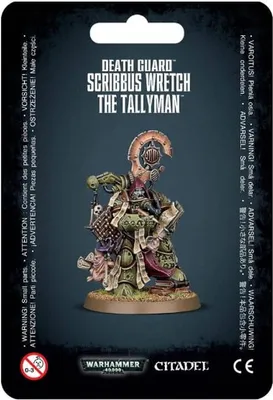 Produktbild von Warhammer 40.000 Death Guard Scribbus Wretch the Tallyman