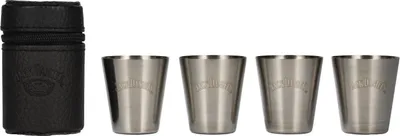 Produktbild von Jack Daniel's Shot Cups in Kunstledertasche