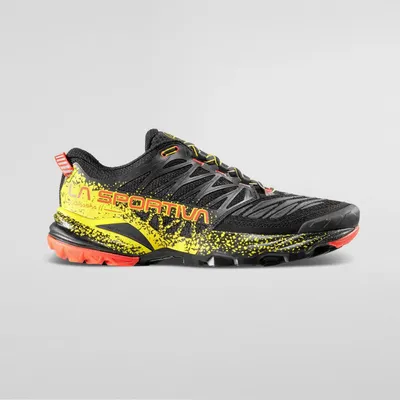 Produktbild von La Sportiva Akasha II Herren Laufschuhe Joggingschuhe schwarz/gelb 38