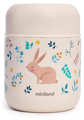 Immagine prodotto di Thermos per pasti mini Dreamland 280 ml - Coniglietti