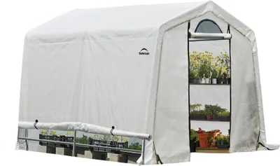 Obrázok produktu pre ShelterLogic fóliový skleník biely 240x240x240 cm