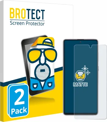 Produktbild von 2x BROTECT Schutzfolie für Samsung Galaxy Note 10 Lite Displayschutz Displayschutzfolie Folie Matt Entspiegelungsfolie
