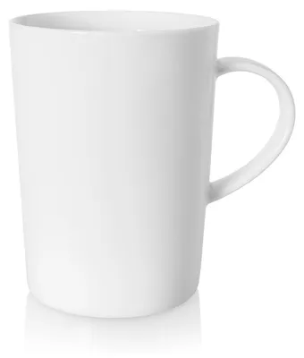 Imagen del producto de DUKA - Taza de café, taza de porcelana, taza para café - Felicia DUKA. Taza de porcelana blanca de 450 ml, apta para microondas y lavavajillas