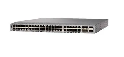 Produktbild von Cisco Nexus 9348GC-FXP - Switch - 48 x 1000Base-T + 4 x 10 Gigabit / 25 Gigabit SFP28 + 2 x 40 Gigabit / 100 Gigabit QSFP28 - an Rack montierbar