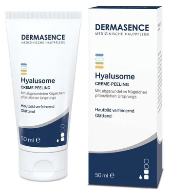 Produktbild von DERMASENCE Hyalusome Creme-Peeling Hautbild verfeinernd und glättend, 50 ml Creme