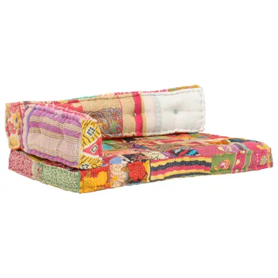 Immagine prodotto di Cuscino per Divani Pallet Multicolore in Tessuto Patchwork